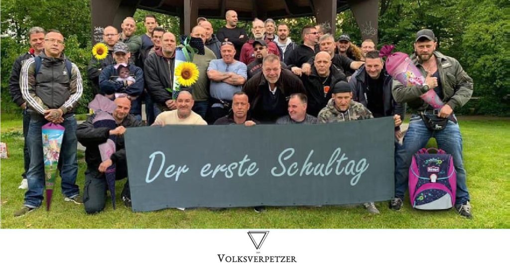 nazi banner "Der erste Schultag"