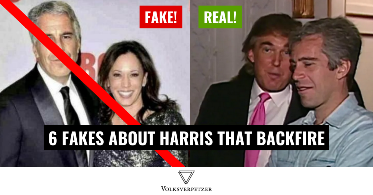 6 Fakes about Harris that backfired