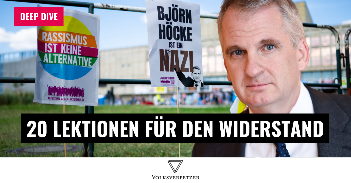 Snyder: 20 Lektionen zur Verteidigung der Demokratie