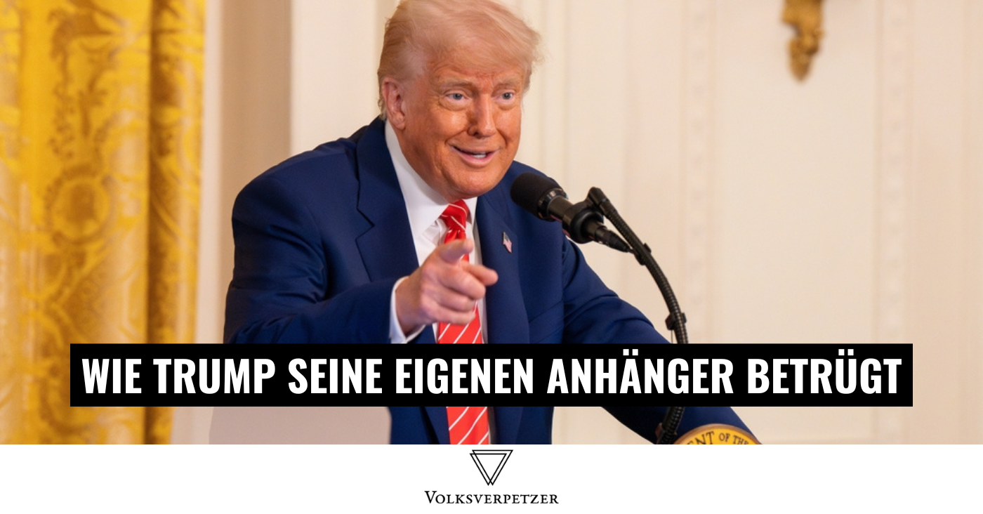 Die inszenierte Abschiebe-Show: Trump verkauft seine Anhänger für dumm