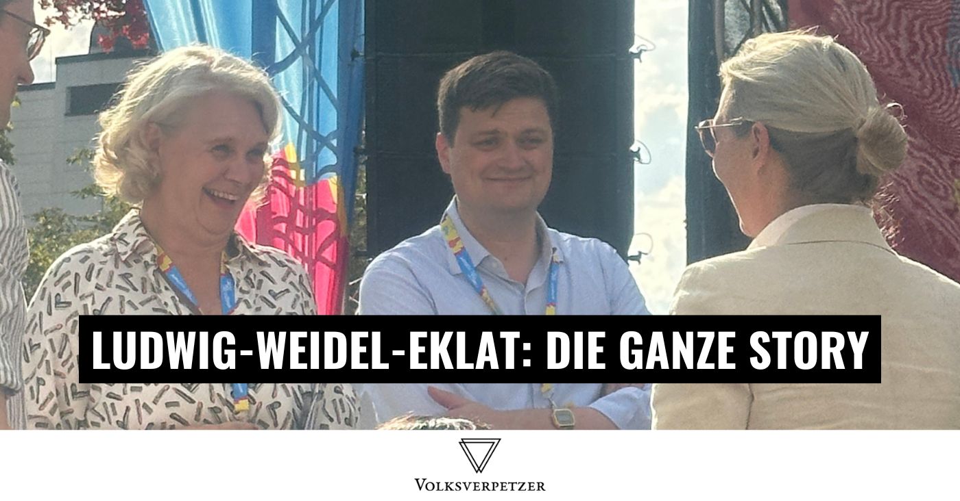 Ich habe das Weidel-Ludwig-Treffen aufgedeckt – das ist wirklich passiert