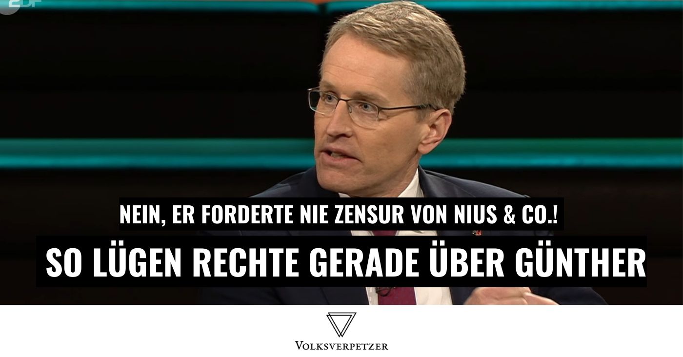 Der Shitstorm gibt ihm recht: So täuschen rechte Medien über Günther